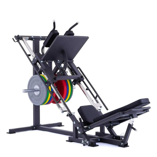 TRINFIT Leg press + Hack squat D5 Pro s kotouči